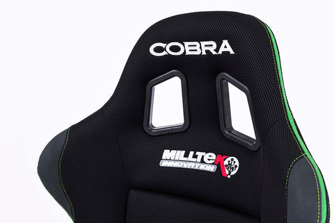 Cobra Suzuka GT Seat - Milltek Branded