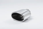Oval Exhaust Trim 118x83mm Polished Stainless