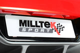 Milltek Sport Show Number Plates